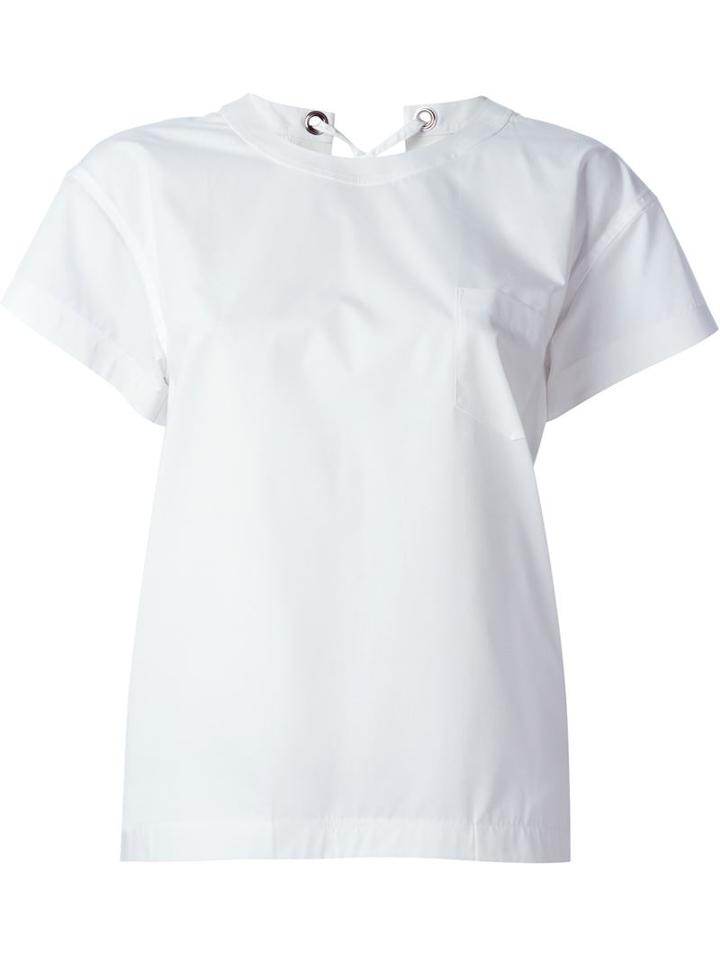 Sacai Lace-up Back T-shirt
