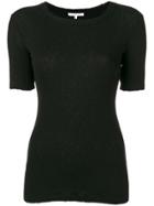Helmut Lang Ribbed Skinny T-shirt - Black