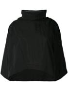 Andrea Ya'aqov - Wide Collar Sweatshirt - Women - Nylon - S, Black, Nylon