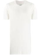 Rick Owens Long Hem T-shirt - White