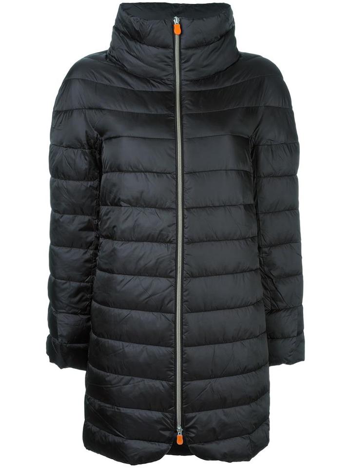 Save The Duck Padded Coat, Women's, Size: 4, Black, Nylon/polyester