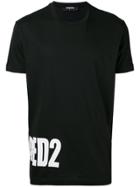 Dsquared2 Side Logo Loose T-shirt - Black