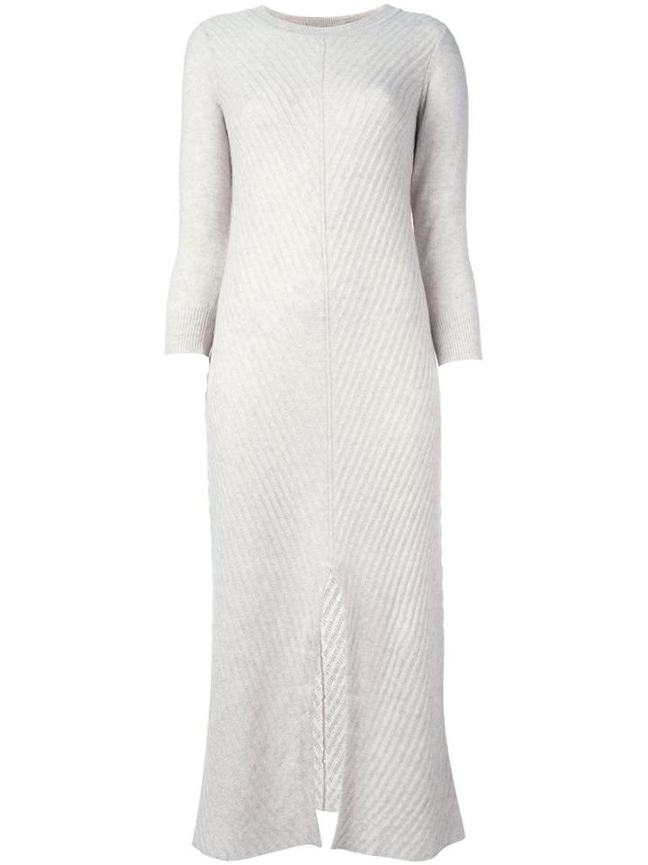 Le Kasha Cashmere 'mali' Midi Dress, Women's, Size: Medium, Nude/neutrals, Cashmere