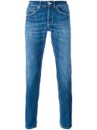 Dondup Skinny Jeans, Men's, Size: 34/34, Blue, Cotton/polyester