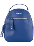 Love Moschino Chain Strap Backpack - Blue