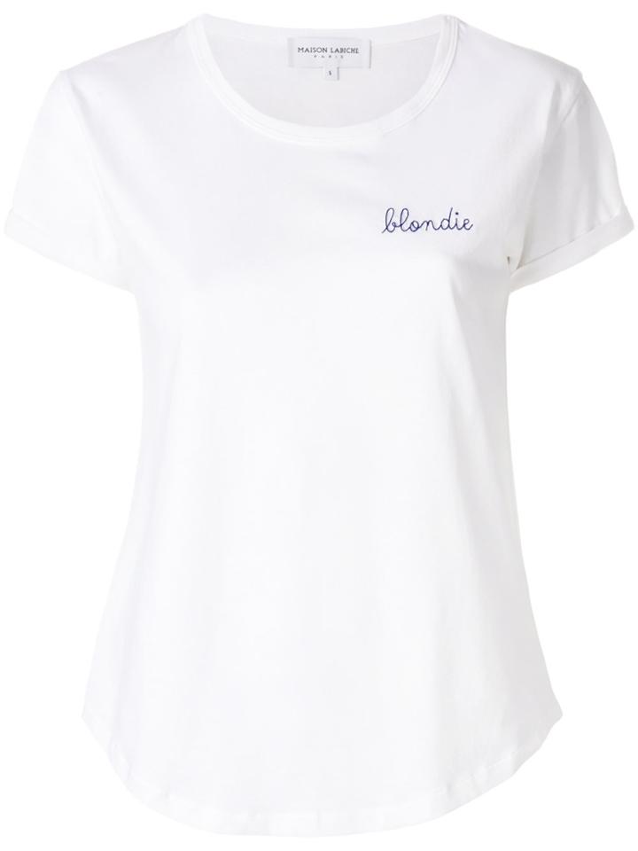 Maison Labiche Blondie T-shirt - White