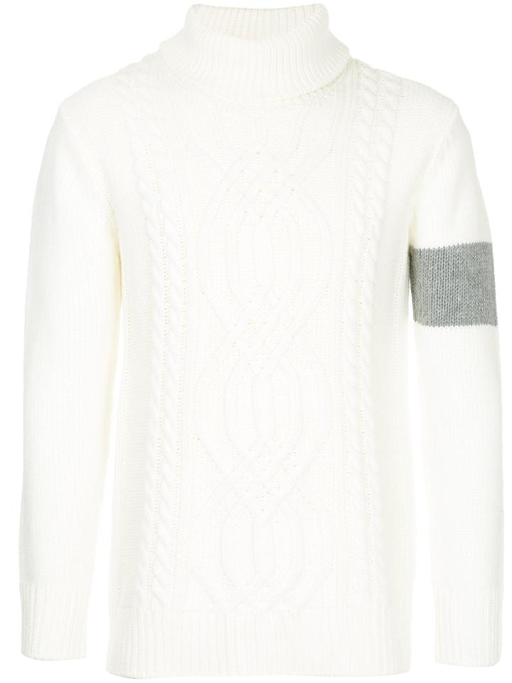 Guild Prime Braid Knit Jumper - White
