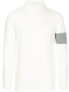 Guild Prime Braid Knit Jumper - White