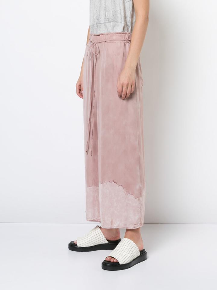 Raquel Allegra Tie Dye Culottes - Nude & Neutrals