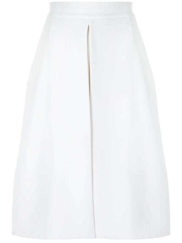Gloria Coelho - Asymmetric Skirt - Women - Polyester - 42, White, Polyester