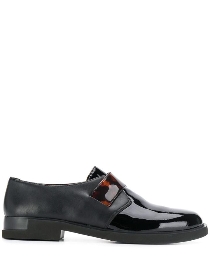 Camper Slip On Loafers - Black