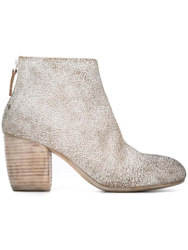 Marsèll Cracked Design Ankle Boots