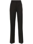Toteme Troia Tailored Wool-blend Trousers - Black