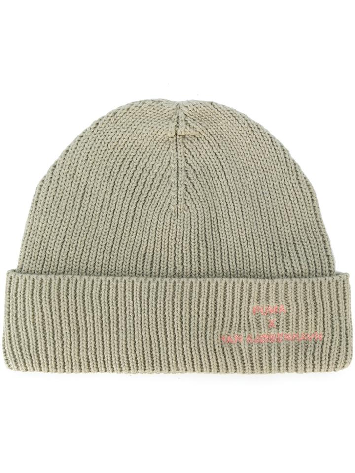 Puma Knitted Beanie Hat - Green