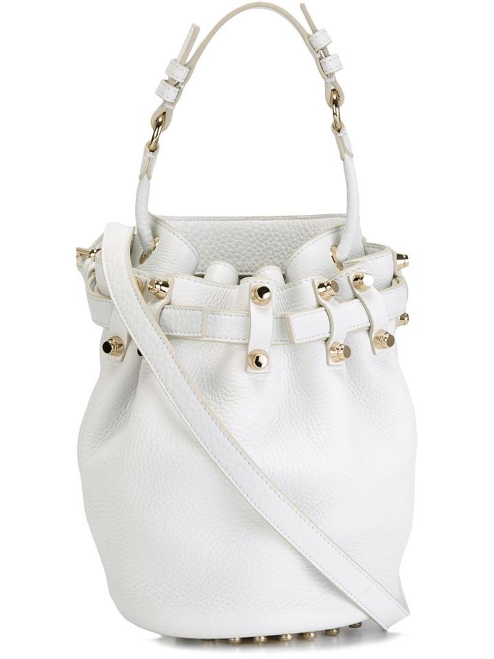Alexander Wang 'diego' Bucket Crossbody Bag, Women's, White