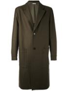 Marni - Single-breasted Coat - Men - Cotton/polyamide/viscose/wool - 46, Green, Cotton/polyamide/viscose/wool
