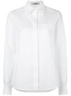 Lanvin Patch Pocket Shirt, Women's, Size: 44, White, Cotton
