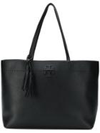 Tory Burch Mcgraw Tote Bag - Black