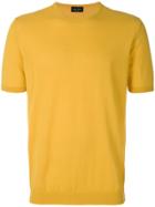 Roberto Collina Classic Fitted T-shirt - Yellow & Orange