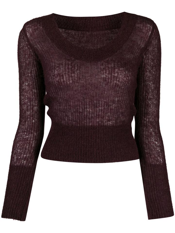 Jacquemus La Maille Dao Jumper - Purple