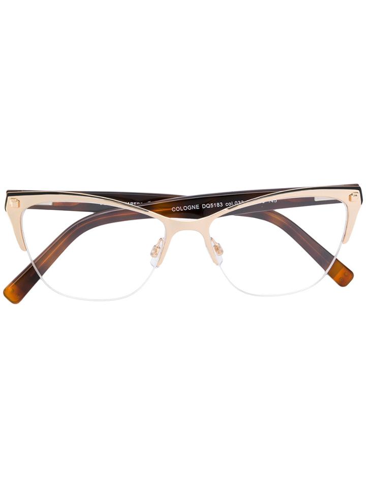 Dsquared2 Eyewear Cologne Glasses - Metallic