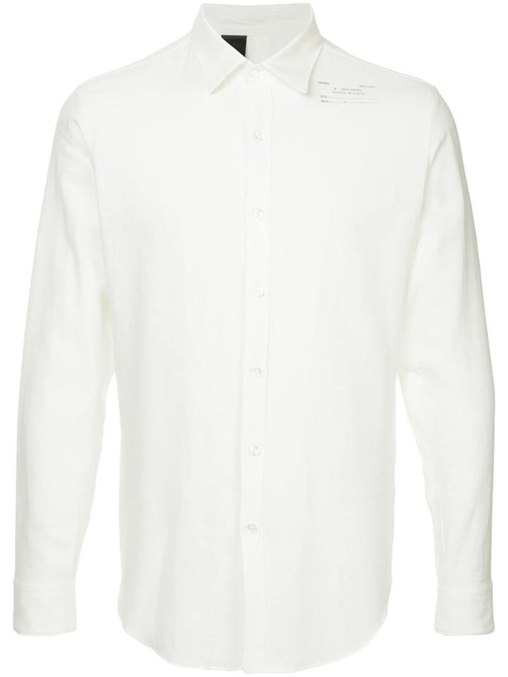 N. Hoolywood Button Down Shirt - White