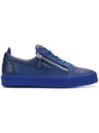 Giuseppe Zanotti Design Frankie Low Top Sneakers - Blue