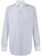 Etro Fitted Striped Shirt - Blue
