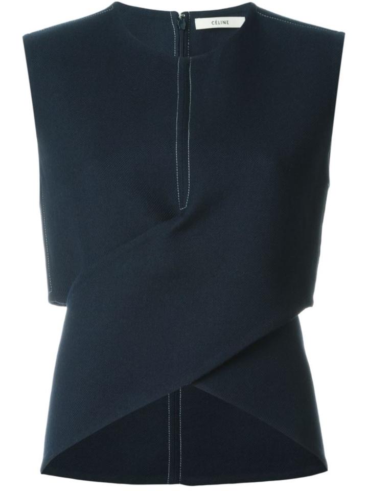 Céline Criss-cross Front Top