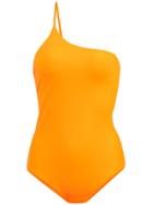 Alix Single Strap Swimsuit - Yellow & Orange
