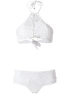 Amir Slama 'top' Bikini Set - White
