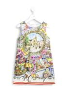 Dolce & Gabbana Kids Brocade Dress, Girl's, Size: 8 Yrs