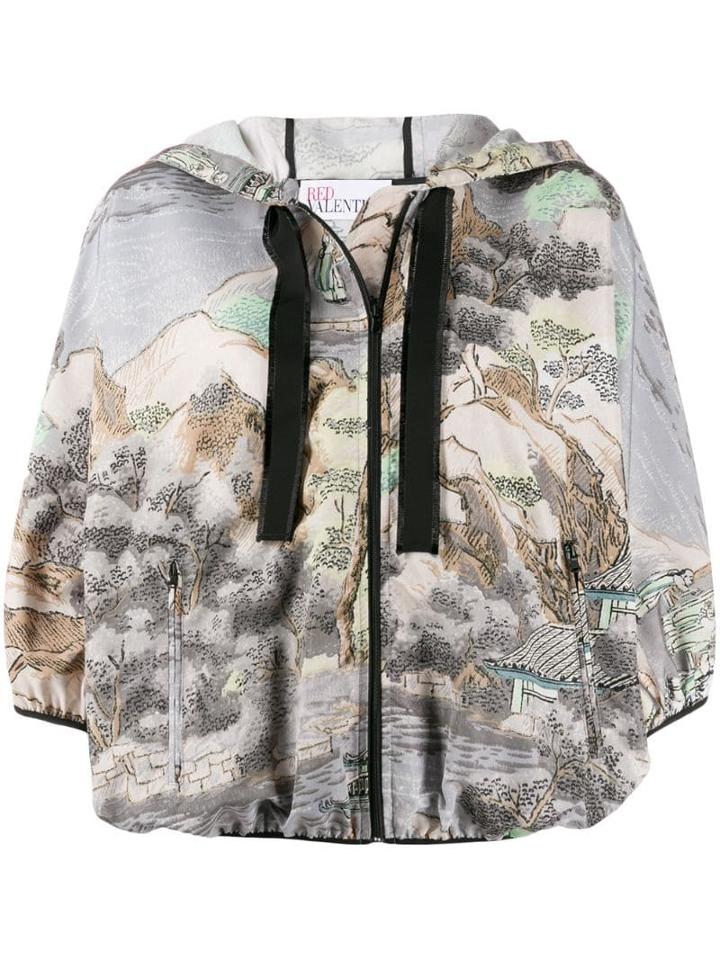 Red Valentino Printed Jacket - Neutrals