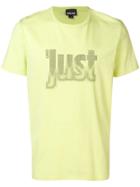 Just Cavalli Logo Print T-shirt - Green