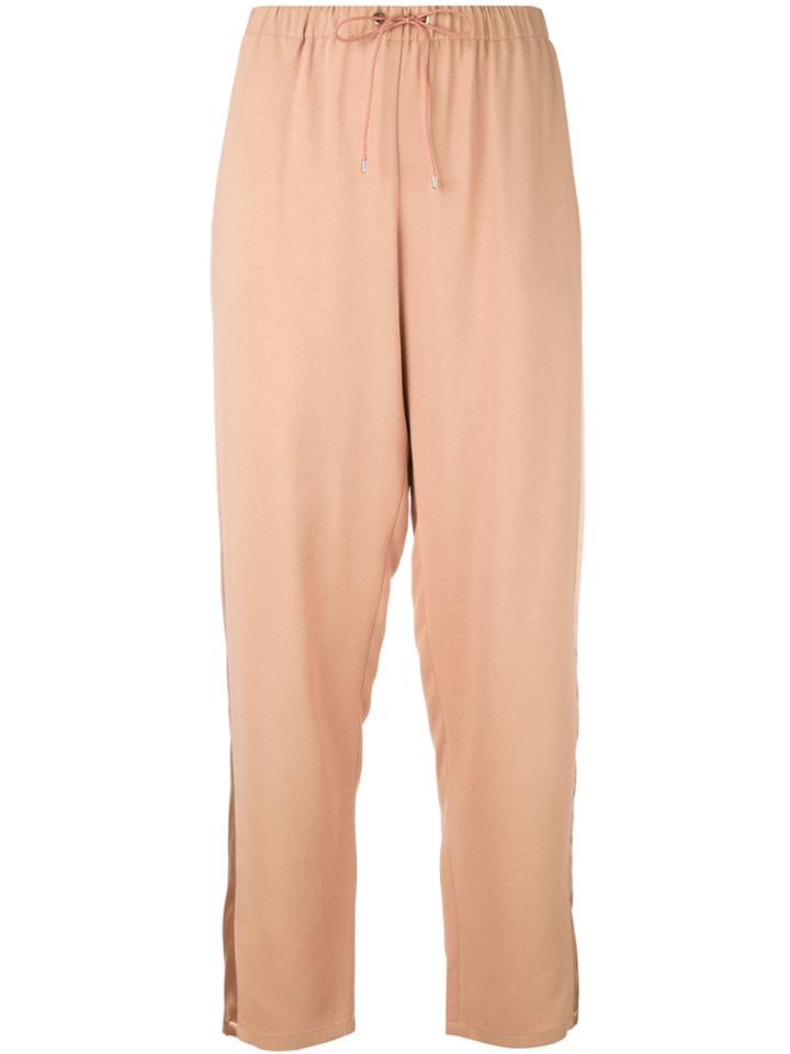 Les Copains Tailored Trousers - Pink & Purple