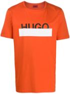 Boss Hugo Boss Logo Print T-shirt - Orange