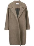 Strateas Carlucci Open Front Coat - Grey
