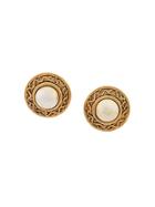 Chanel Pre-owned Clip On Earrings - Gold