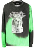 Misbhv Sentence Print Jumper - Black