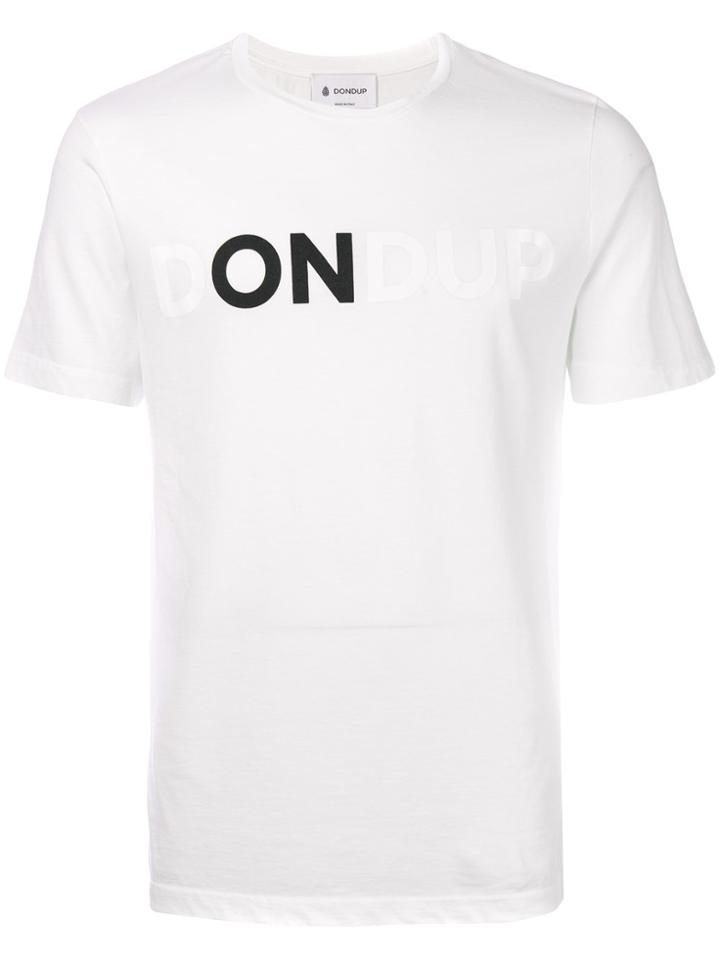 Dondup Logo Print T-shirt - White