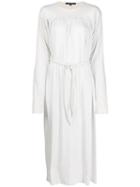 Sofie D'hoore Gathered Midi Dress - White