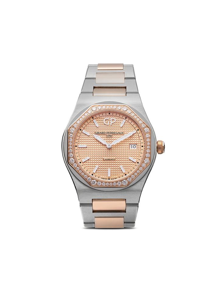 Girard-perregaux Laureato 34mm - Pink Gold