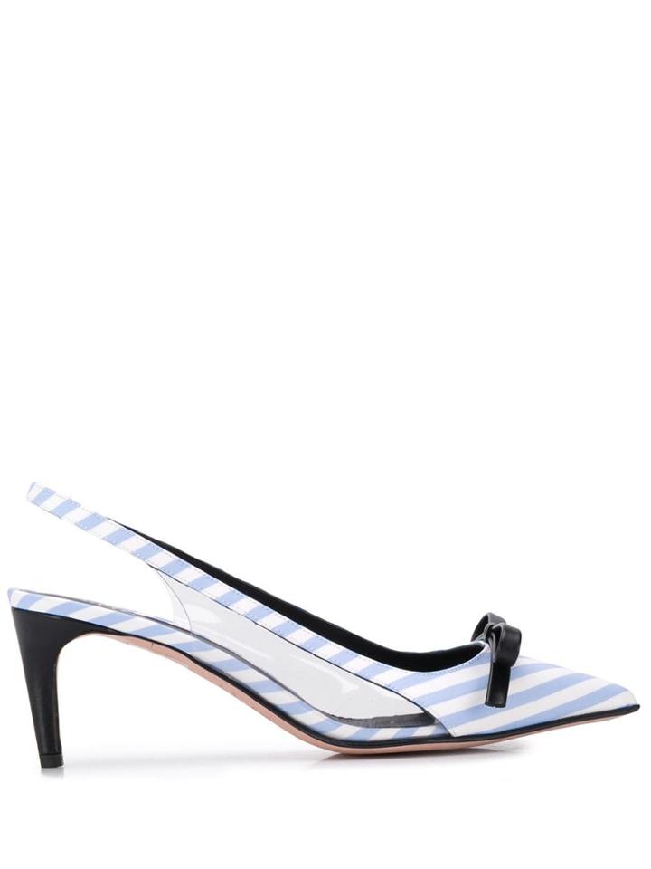 Red Valentino Red(v) Sandie Pumps - Blue
