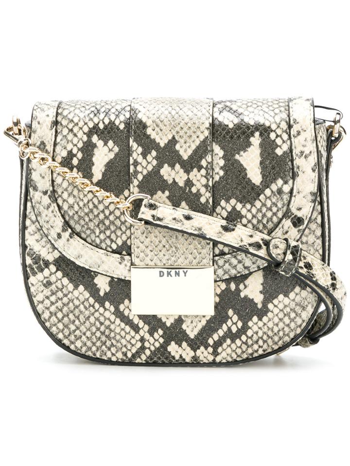 Dkny Saddle Crossbody Bag - Nude & Neutrals