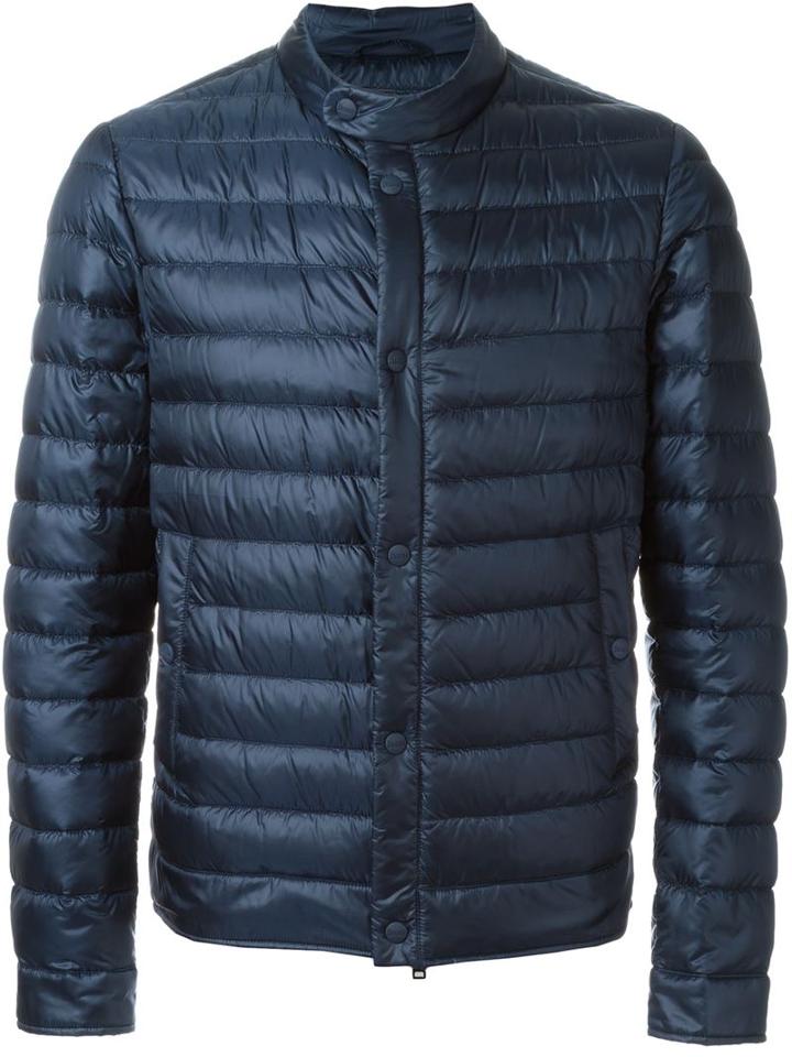 Herno Padded Jacket, Men's, Size: 58, Blue, Polyamide/feather Down