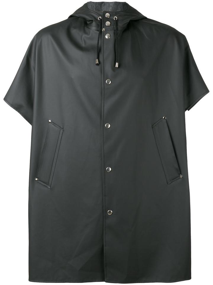 Stutterheim - Lomma Jacket - Unisex - Cotton/polyester/pvc - Xs/s, Black, Cotton/polyester/pvc