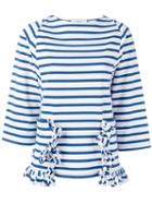 Ports 1961 Tassel Trim Striped T-shirt