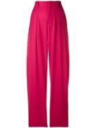 Erika Cavallini Tapered Trousers - Pink & Purple
