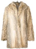 A.n.g.e.l.o. Vintage Cult Fur Coat - Neutrals