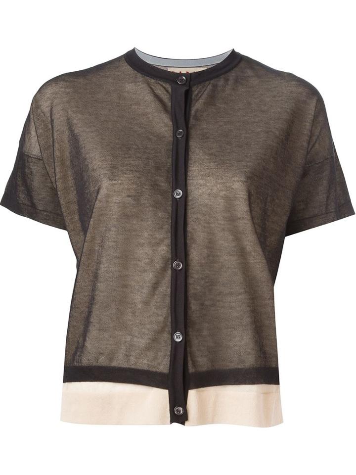 Marni Layered Cardigan